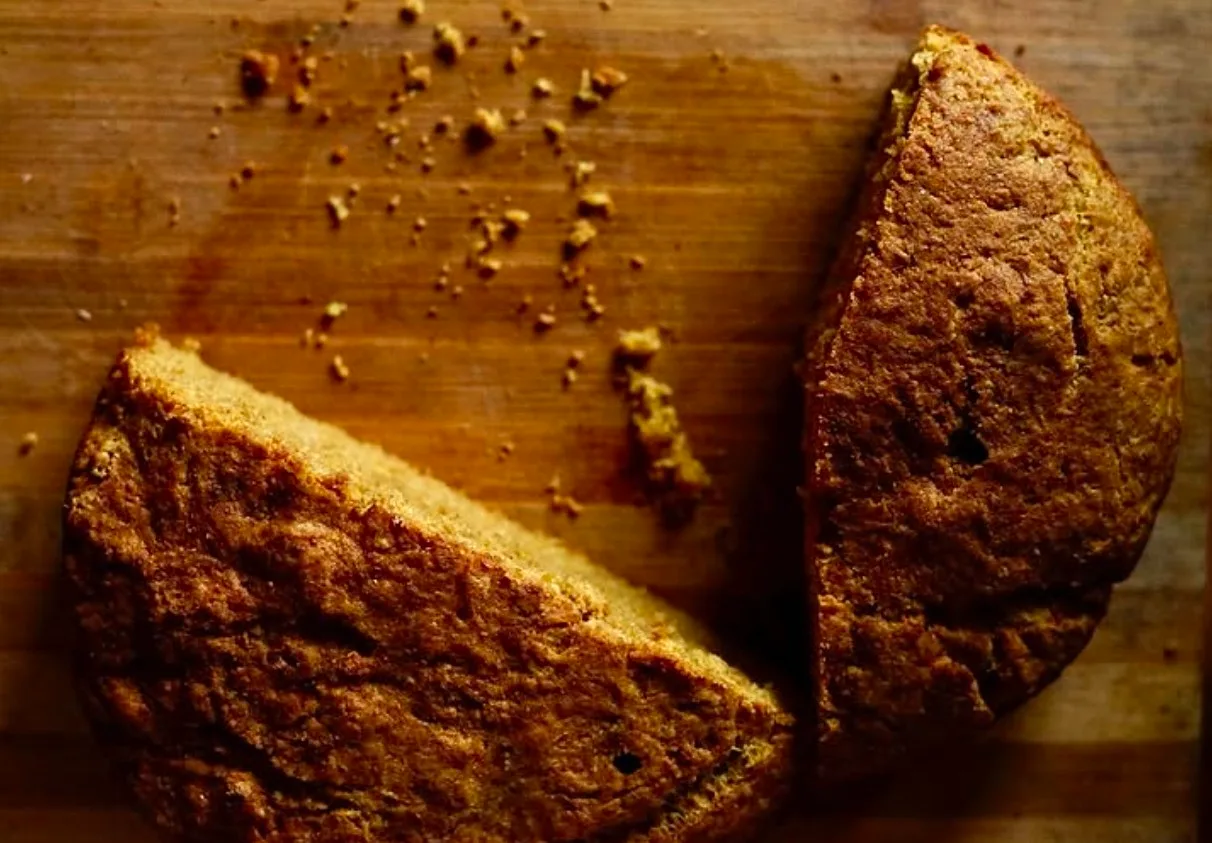 Freshly baked homemade bread at a Croatia yoga retreat